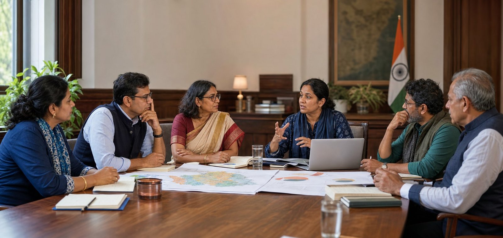 Professionals learning through a roundtable