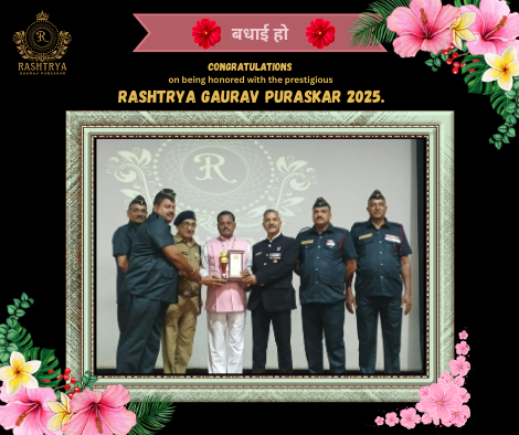 Recognition ceremony moment